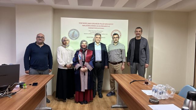 Research Assistant Dr. Burcu KALYONCUOĞLU has been appointed to the position of Assistant Professor.